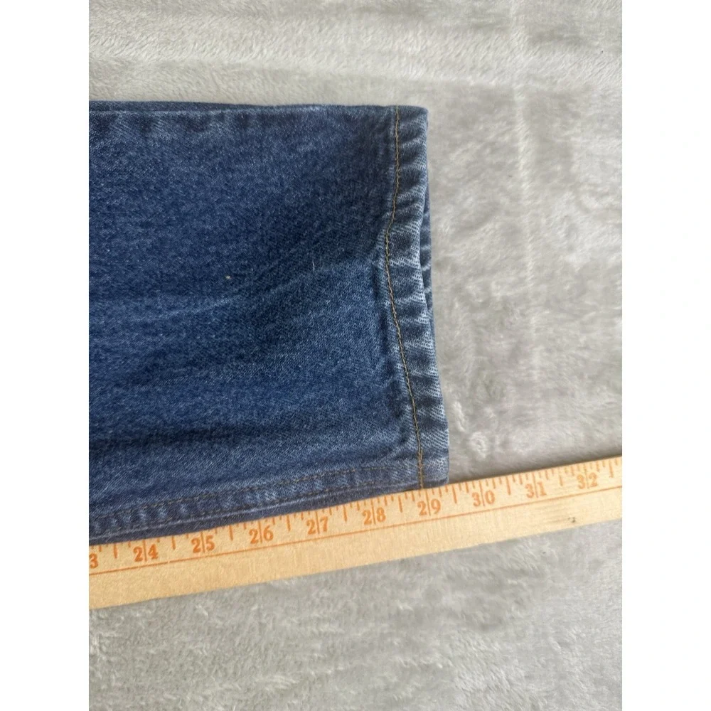L.L.Bean Classic Fit Jeans Men's 33x29 Blue Denim 100% Cotton Straight Leg